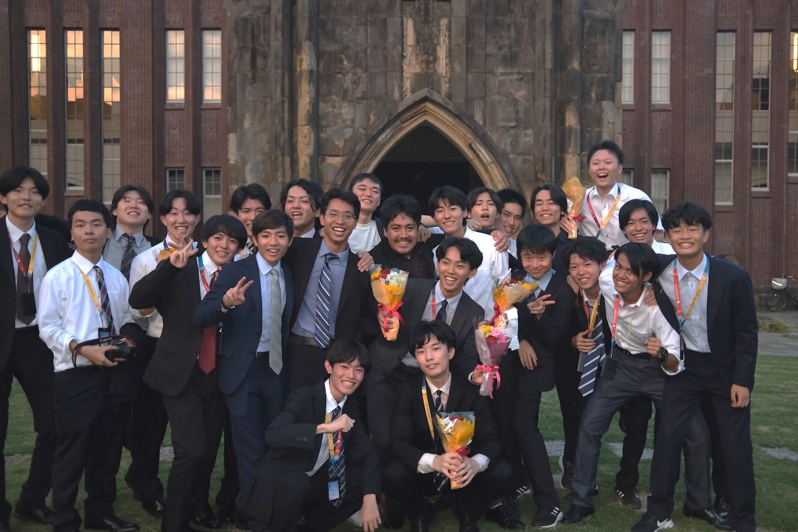 GHY participants smiling together on campus